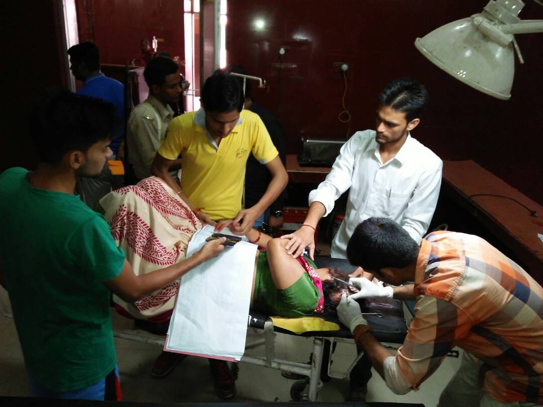 sp leader ravindra nath dubey died in accident