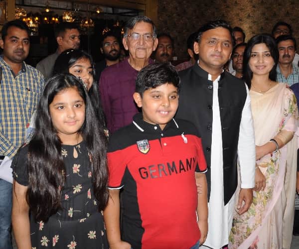 former chief minister akhilesh yadav in Lucknow.