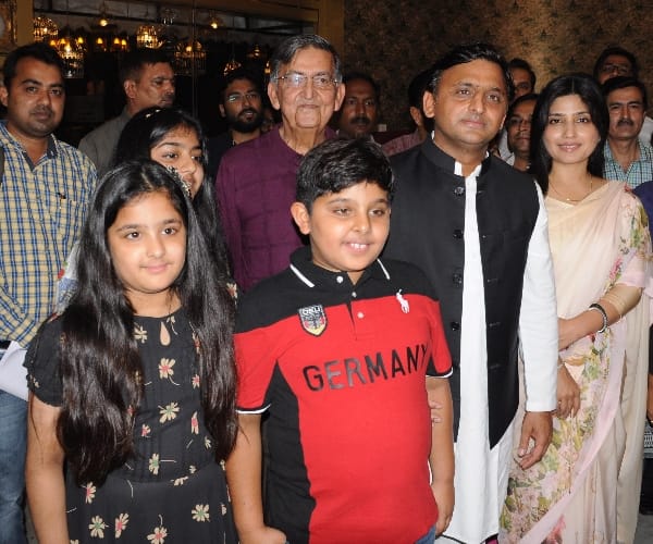 former chief minister akhilesh yadav in Lucknow.