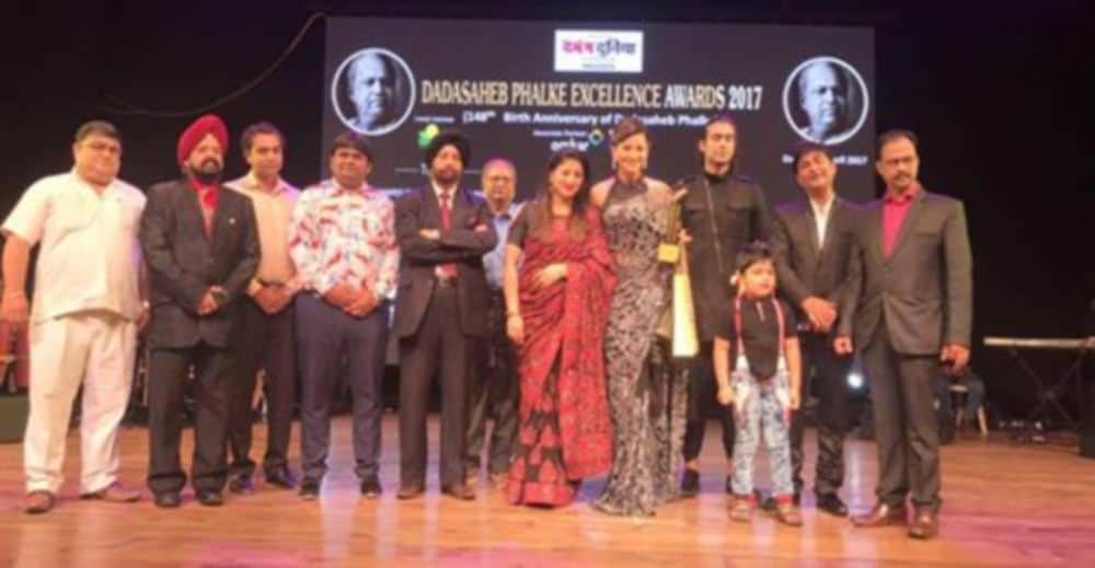Jubin and Urvashi got Dadasaheb Phalke Excellence award