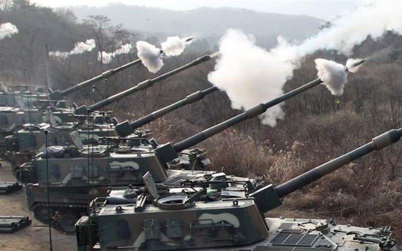 India Make artillery guns with Korean defence firm Hanwha Techwin 