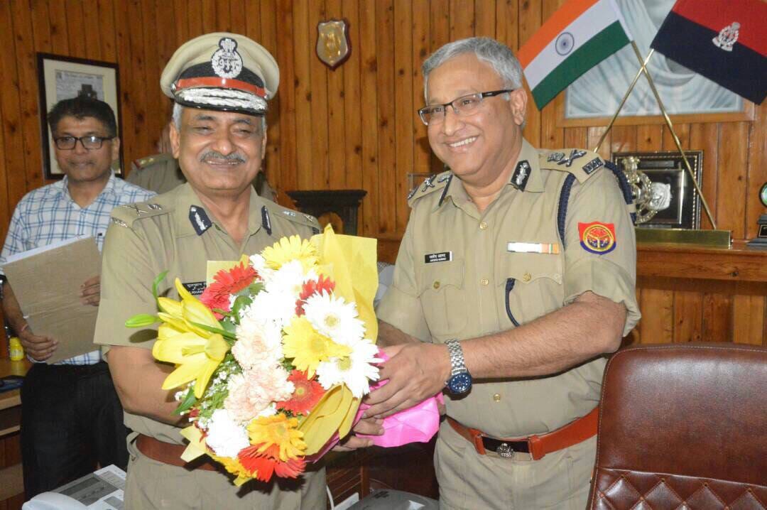 javeed ahmed tweets before leaving the post of UP dgp  