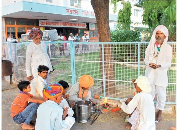 The extent of superstition! People take the soul to the hospital