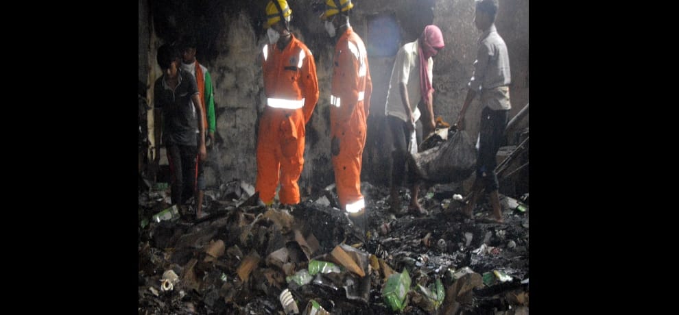  noida fire incident search operation completed, no dead body recovered