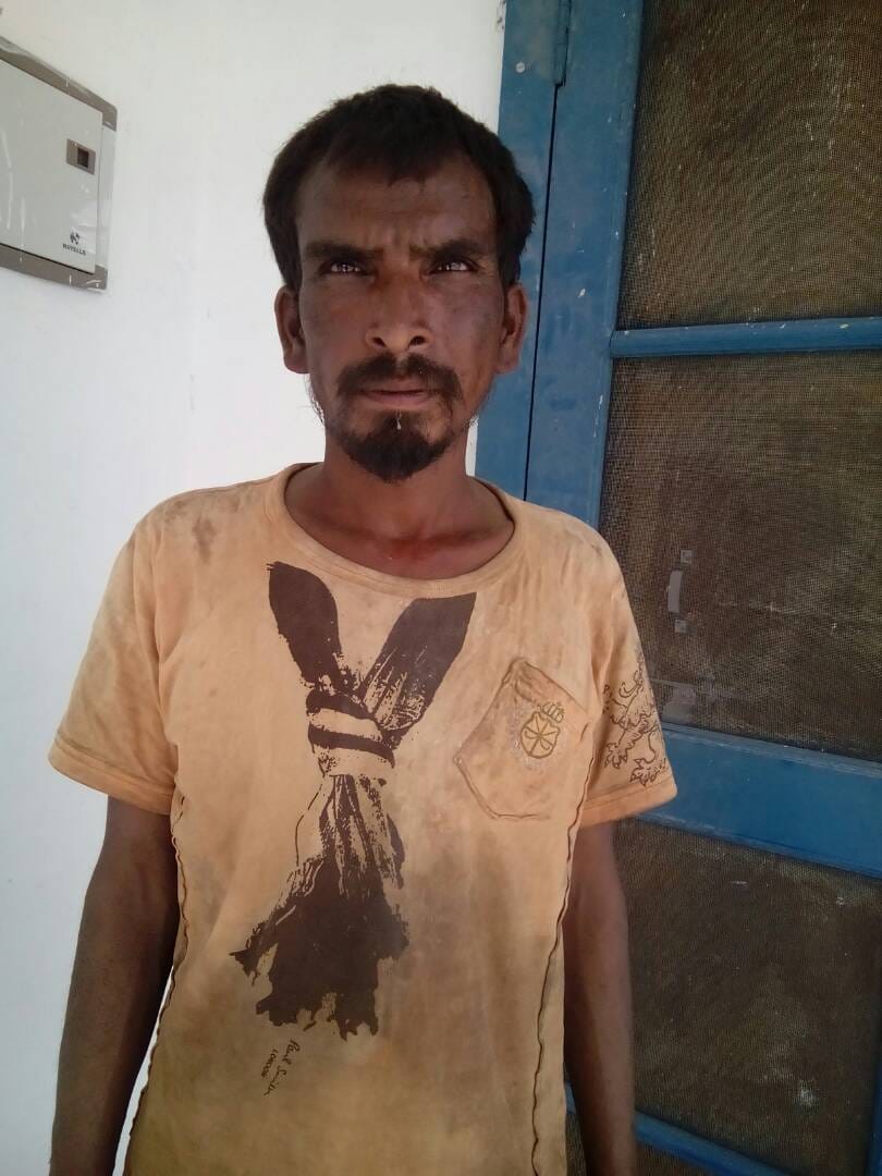 Indo-Pak border caught again suspected man