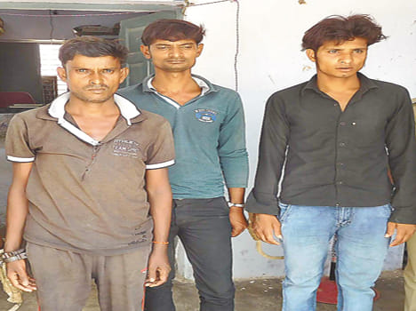 Three accused arrested in Sai temple loot
