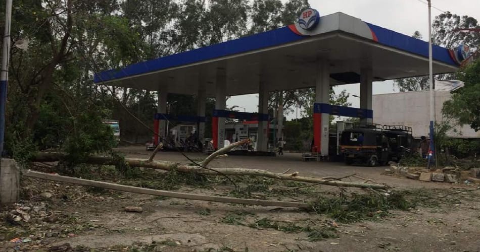 heavy Thunderstorm in punjab