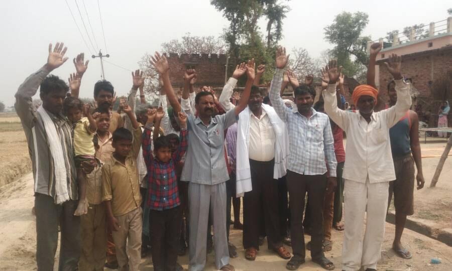 Villagers performed