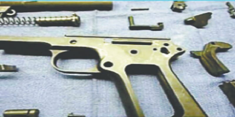  pants of pistol bring from munger and assembed in meerut