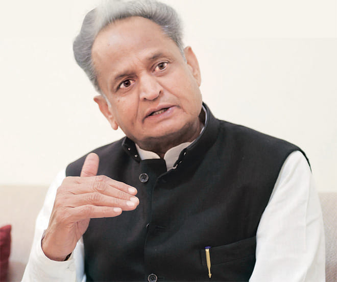 vasundhra raje and ashok gehlot 
