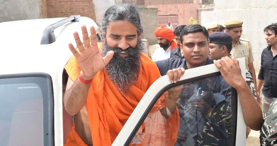 why baba ramdev is unmarried and always say om on phone, never say hello