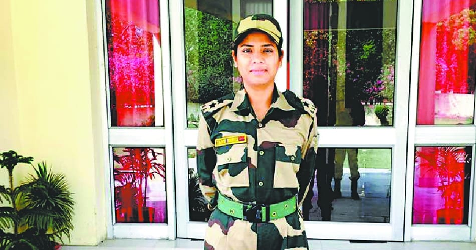 BSF first woman field officer Tanushree Pareek posted at indo pak border punjab
