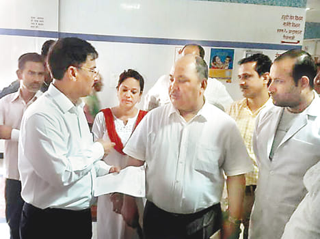 DGME angry at the disorder in medical college