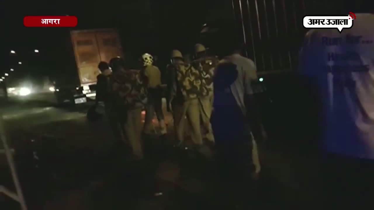 बजरंग दल का थाने में उपद्रव