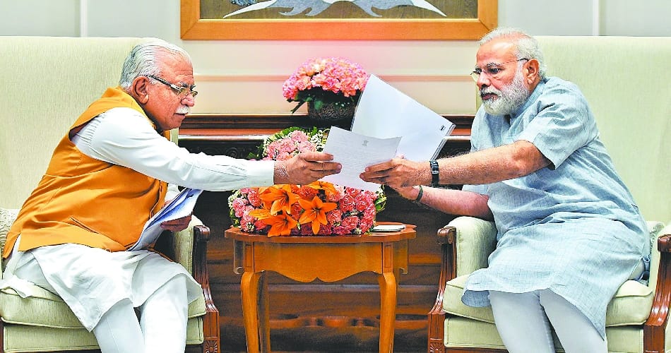 khattar to meet with prime minister on syl