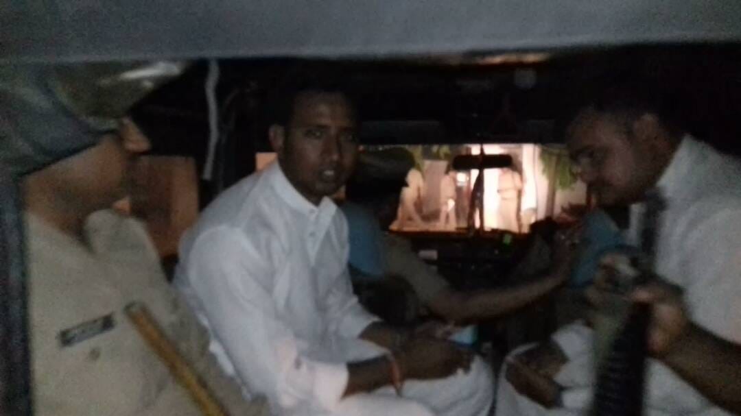 bjym leader taken to the police station