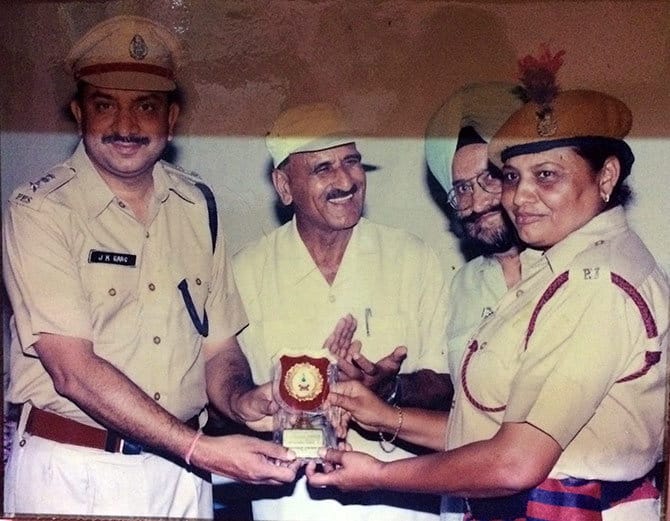 Police Officer Manjit Sandhu Got Married with Friend