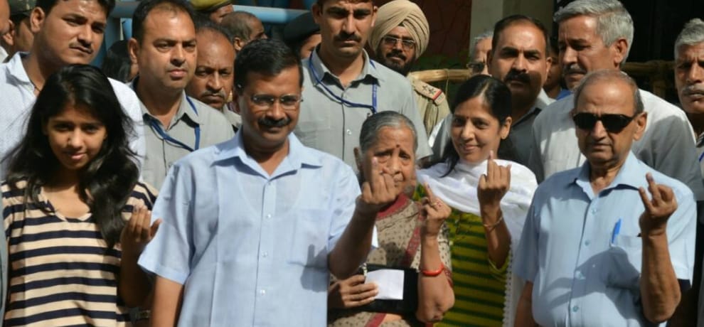 DELHI MCD polls 2017, overall 54 percent voting recorded