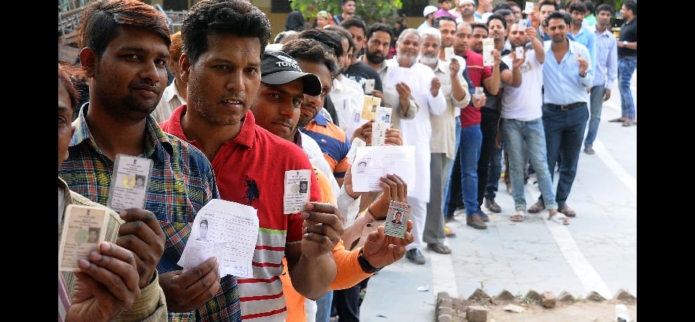 MCD polls ended, result will be declear on 26th april 2017