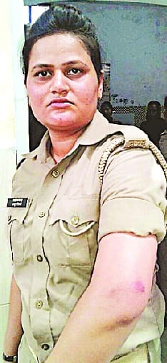 attack on Police team in khatauli