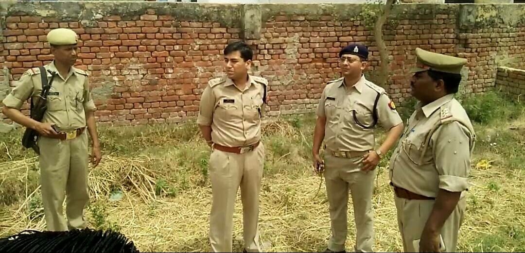 woman was killed in mathura