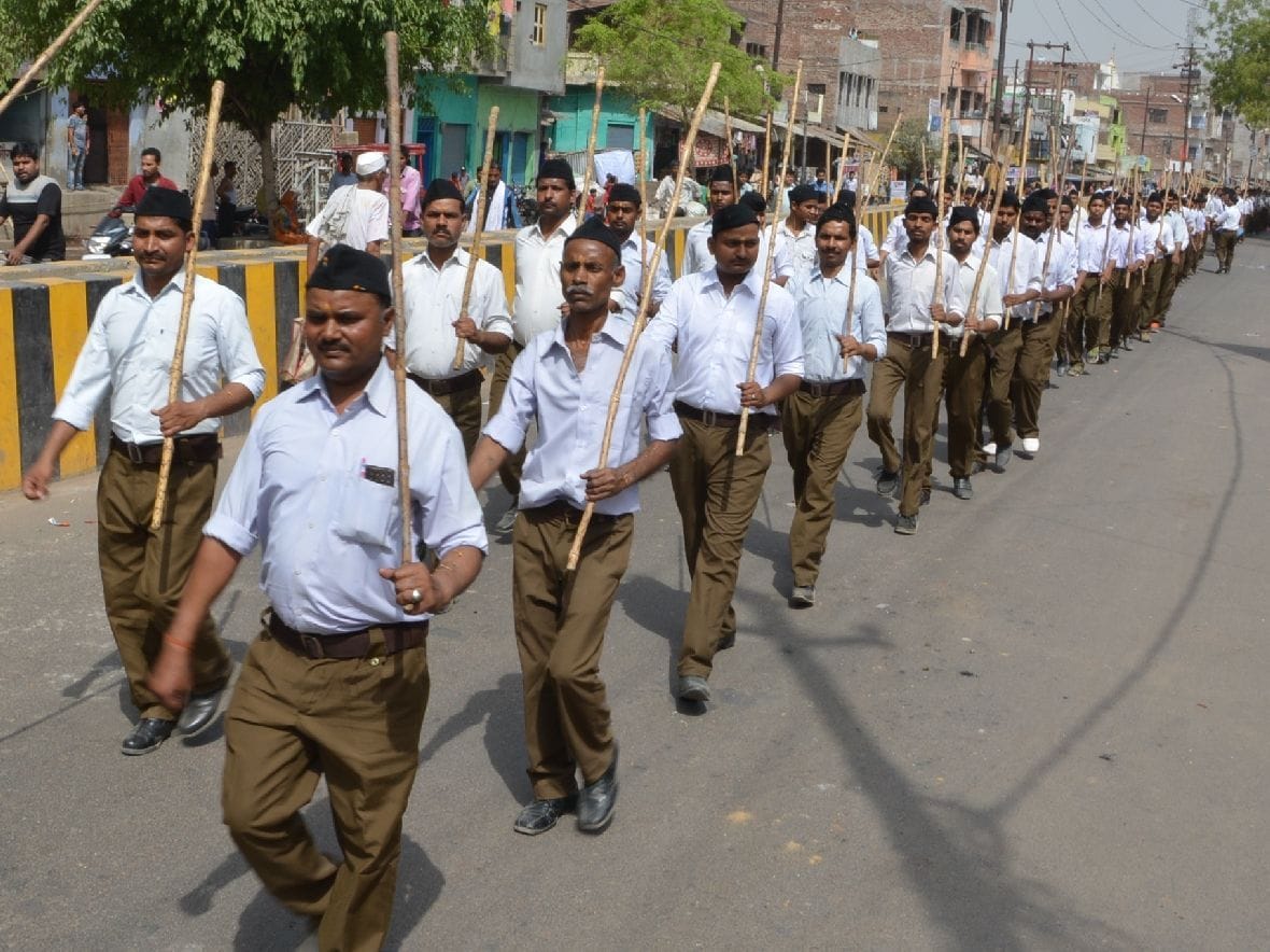RSS workers did the path movement 