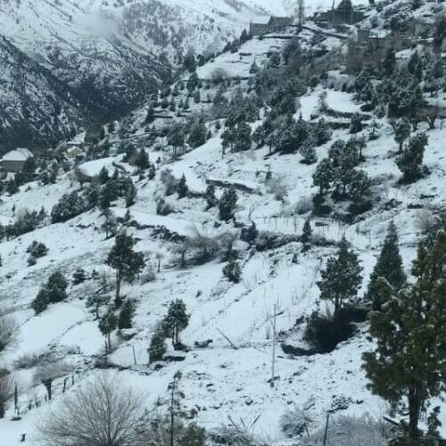 Fresh Snowfall in Himachal Lahaul Valley