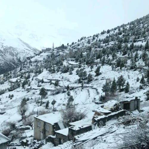 Fresh Snowfall in Himachal Lahaul Valley