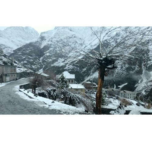 Fresh Snowfall in Himachal Lahaul Valley