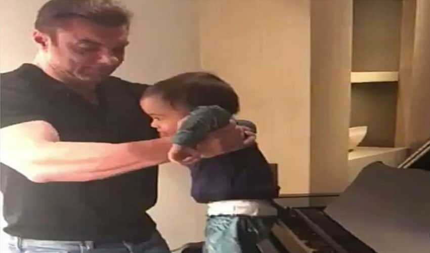 here is all details of salman khans nephew ahil birthday celebration