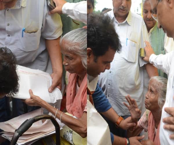 UP energy minister hear people's complain in Lucknow.