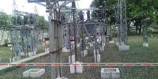 In the absence of sand, the work of both the substations stoped
