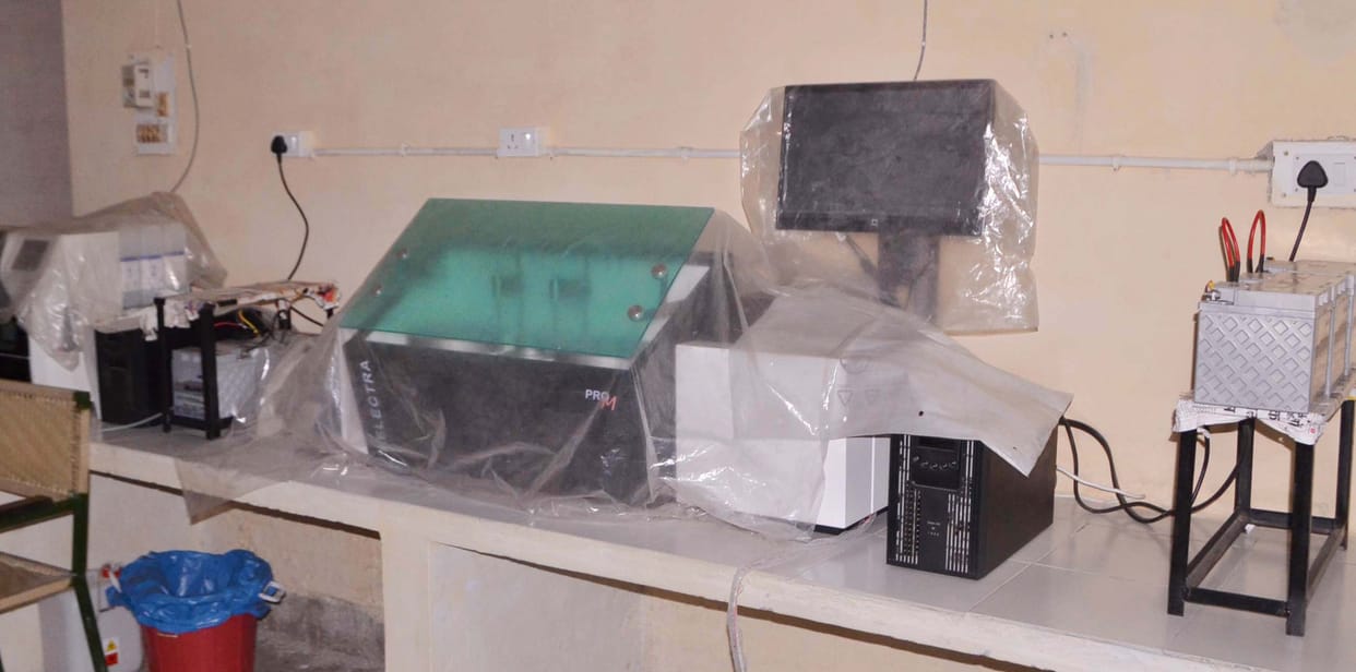 Three months later, new machines used in the experiment