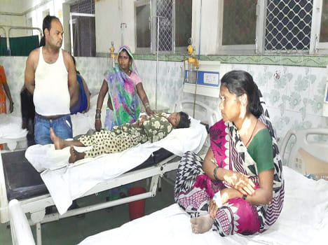 Torture tablets in Katari, three women injured