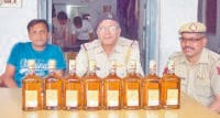 The bus driver bought bottles of wine, the rush of riders, Ambala