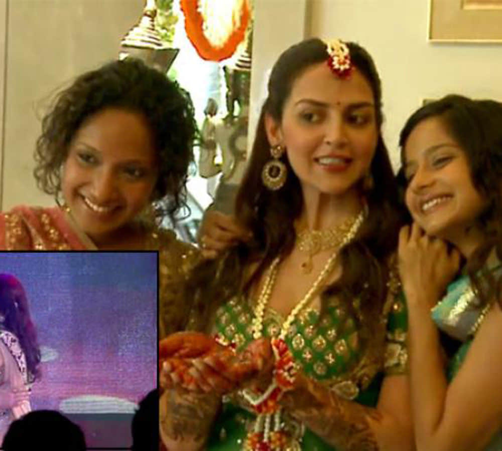 bollywood actress esha deol watch pregnant wedding photo 