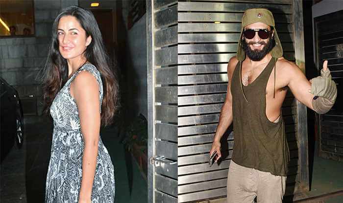 Ranveer Singh & Katrina Kaif at Zoya Akhtar’s house has got everyone talking captured in photos