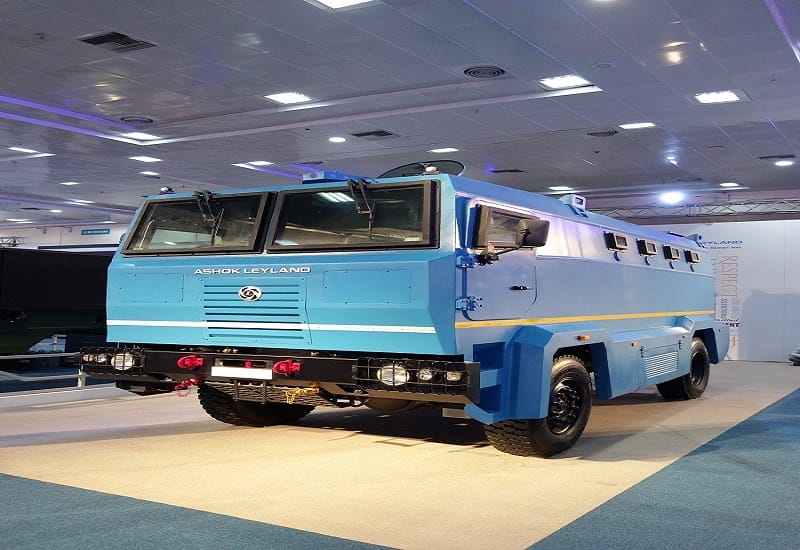 Ashok leyland manufactured new vehicle for our army forces 