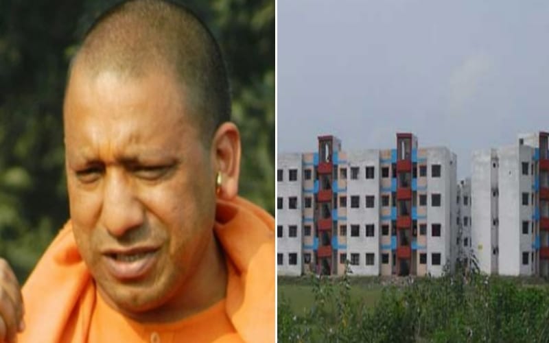 incomplete kanshiram house will be completed in yogi government