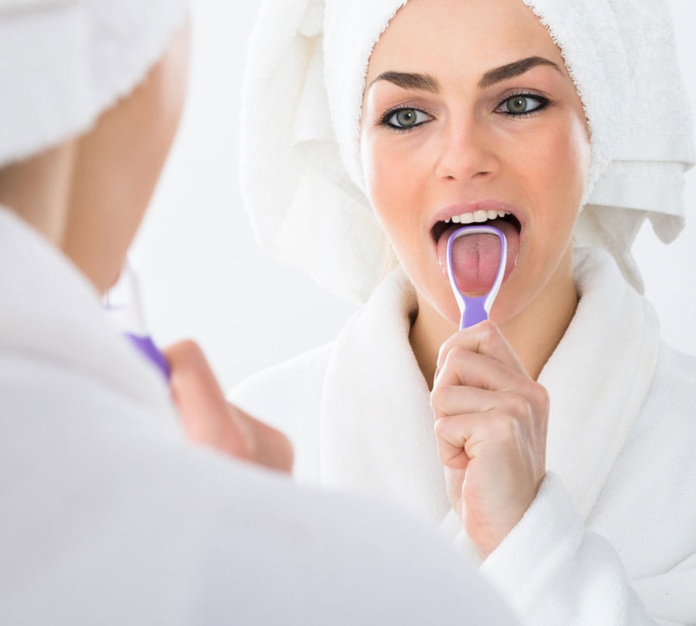 this is what happens when you do not clean your tongue