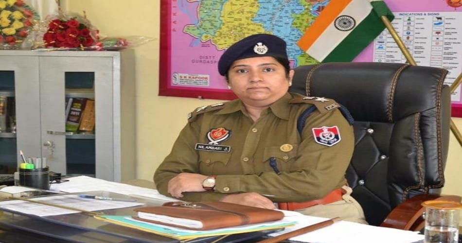 jagdale nilambri Will Be The New SSP Of Chandigarh
