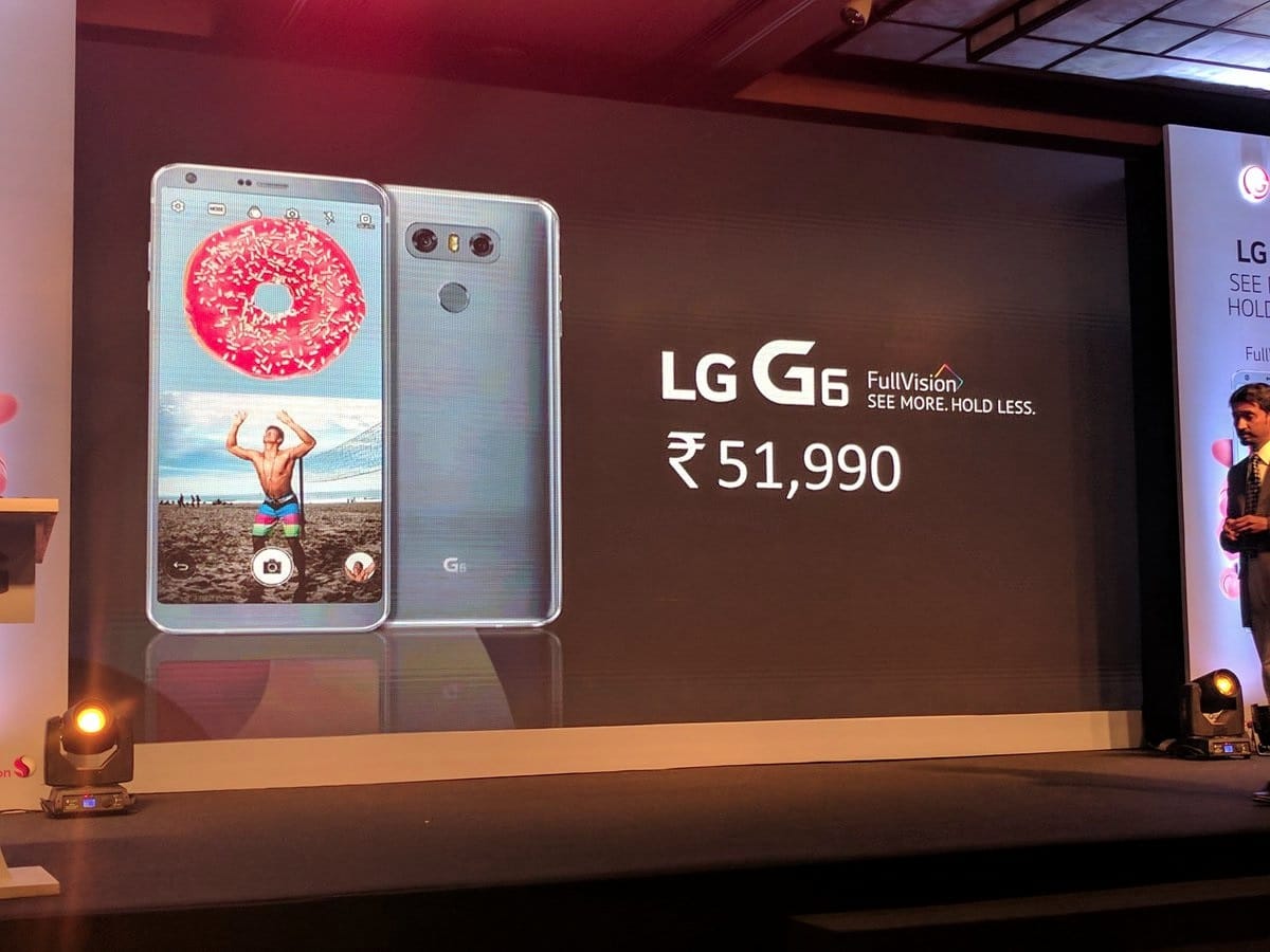 LG G6 Launched in india at rs 51990 know specificataion