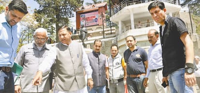 BJP door to door invitation to people for PM Narendra Modi rally in Shimla