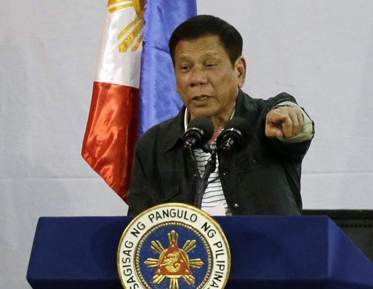 Philippines President: I am cruel 50 times more than terrorists, I will eat if the brain is bad