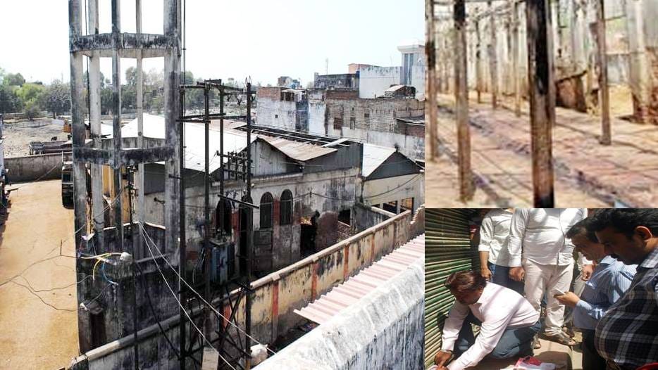 illegal slaghterhouse catched in kanpur dehat