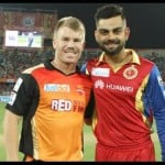 डेविड वार्नर और विराट कोहली 