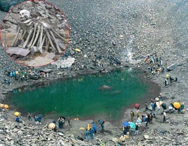 Most haunted and mysterious roopkund lake in uttarakhand