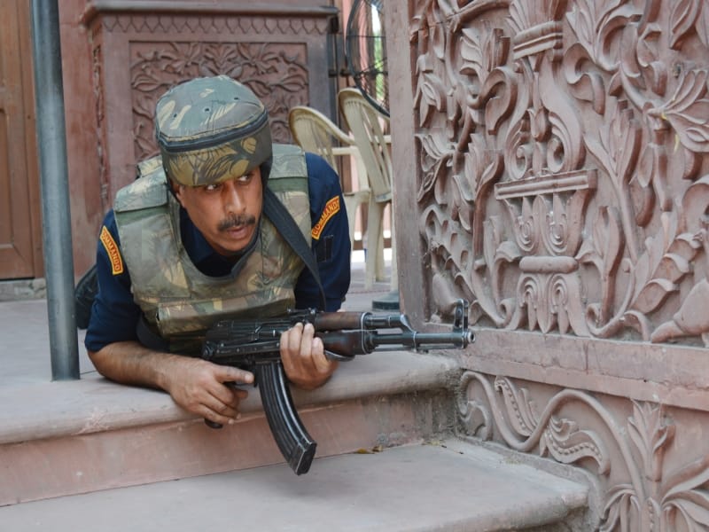 Four terrorists injured in birthplace