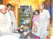 looted in Nazibabad 