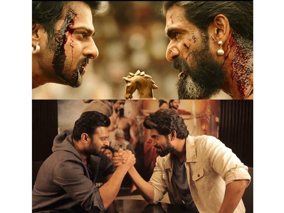 baahubali prabhas and Rana Daggubati unknowingly LEAKED Kattappa’s suspense